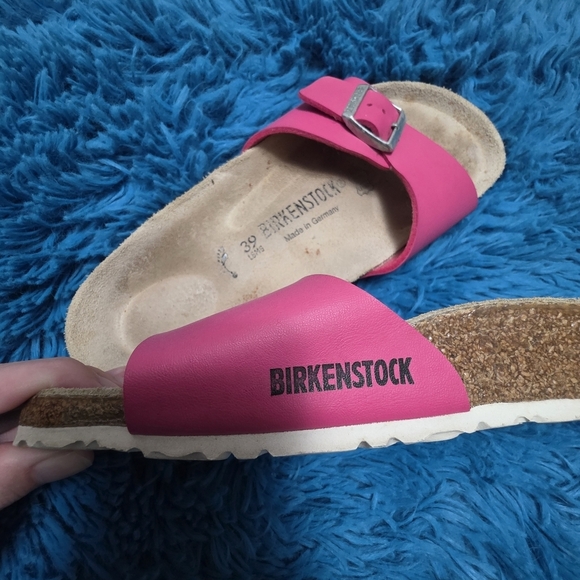 Birkenstock Madrid Pink Sandals Size 39 - Picture 12 of 12